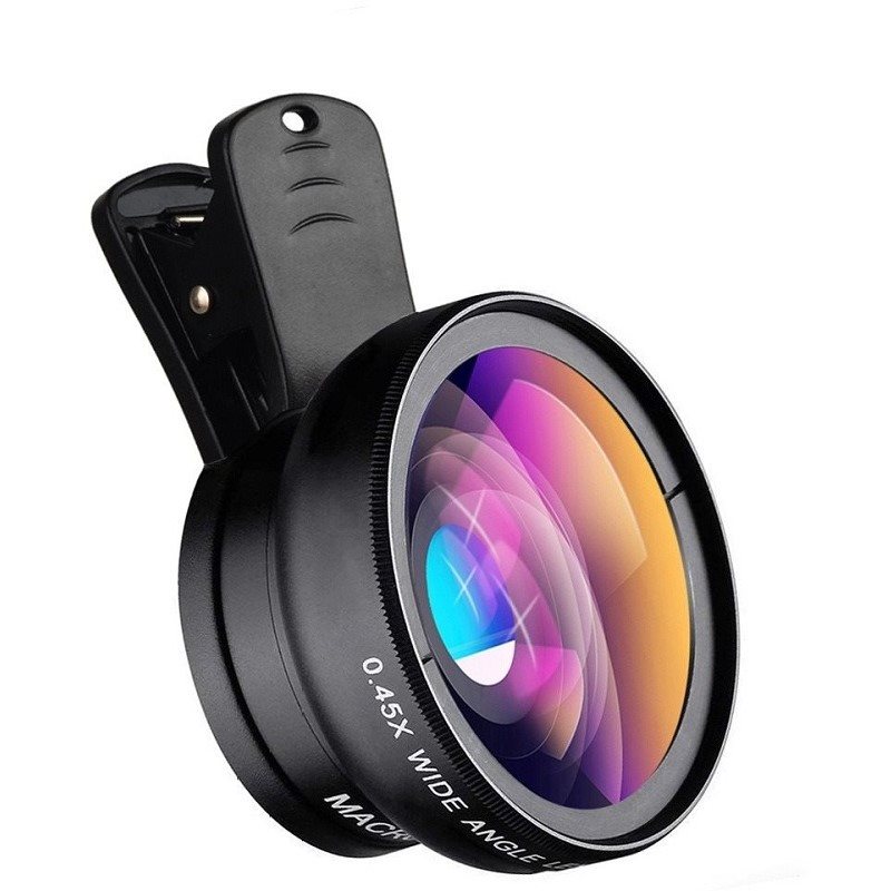 0,45× Wide Angle a 12,5× Macro
