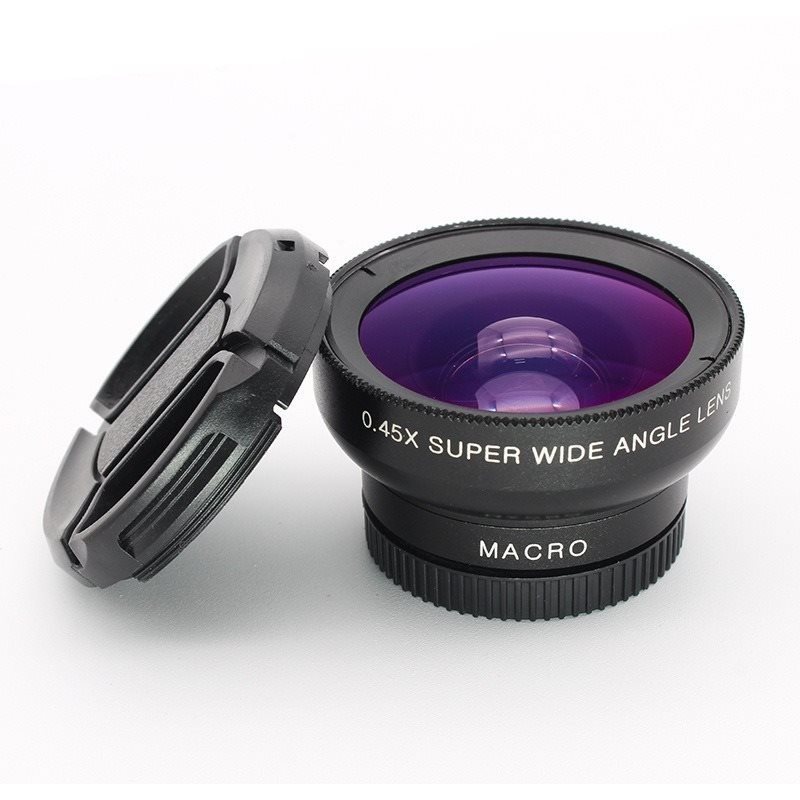 0,45× Wide Angle a 12,5× Macro