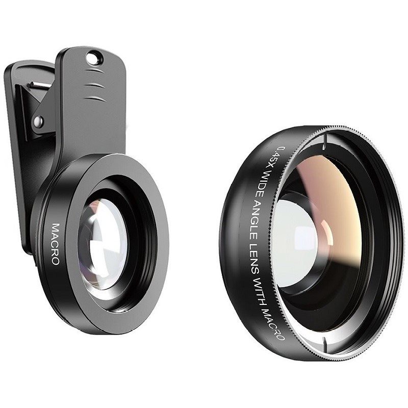 0,45× Wide Angle a 12,5× Macro