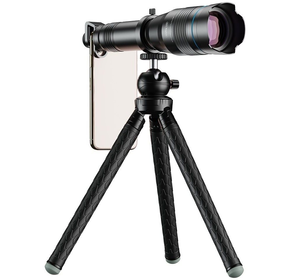 Objektív pre mobilný telefón Apexel 60X Telescope Lens with Tripod
