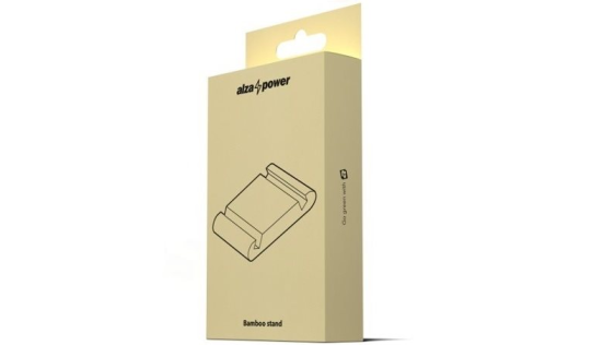 AlzaPower Bamboo Stand Essential