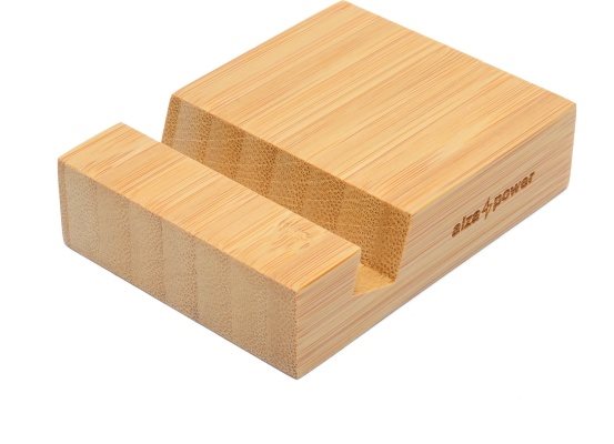AlzaPower Bamboo Stand Cube