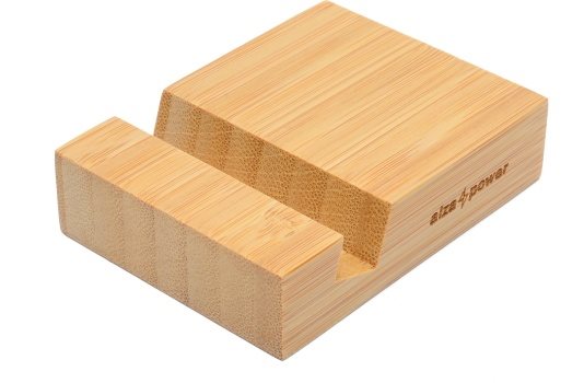 AlzaPower Bamboo Stand Cube