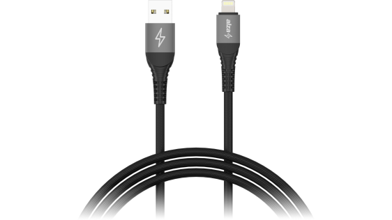 AlzaPower AluCore Ultra Durable USB-A zu Lightning (C189) 1m dunkelgrau