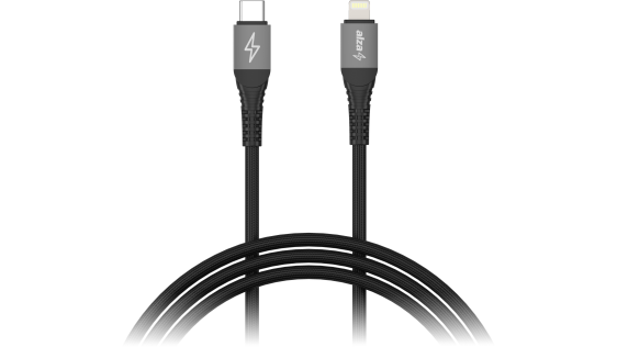 AlzaPower AluCore Ultra Durable USB-C to Lightning (C94) 1m dark grey