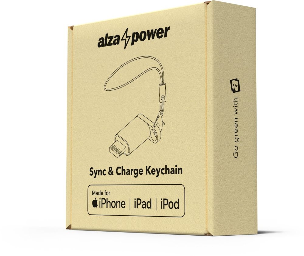 AlzaPower Keychain Micro USB - Lightning