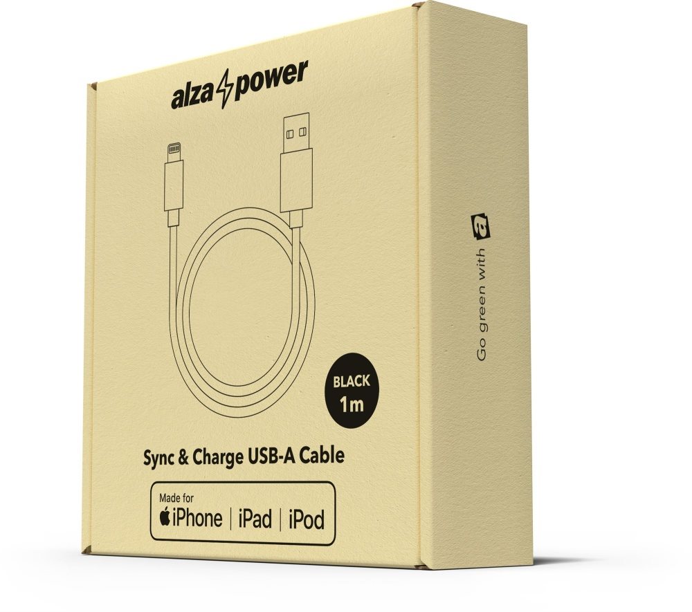 Datenkabel AlzaPower Core Lightning MFi (C89)