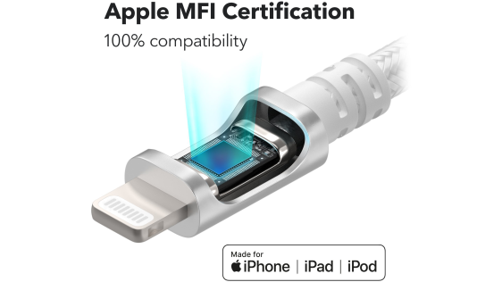 AlzaPower AluCore Lightning MFi (C189) 