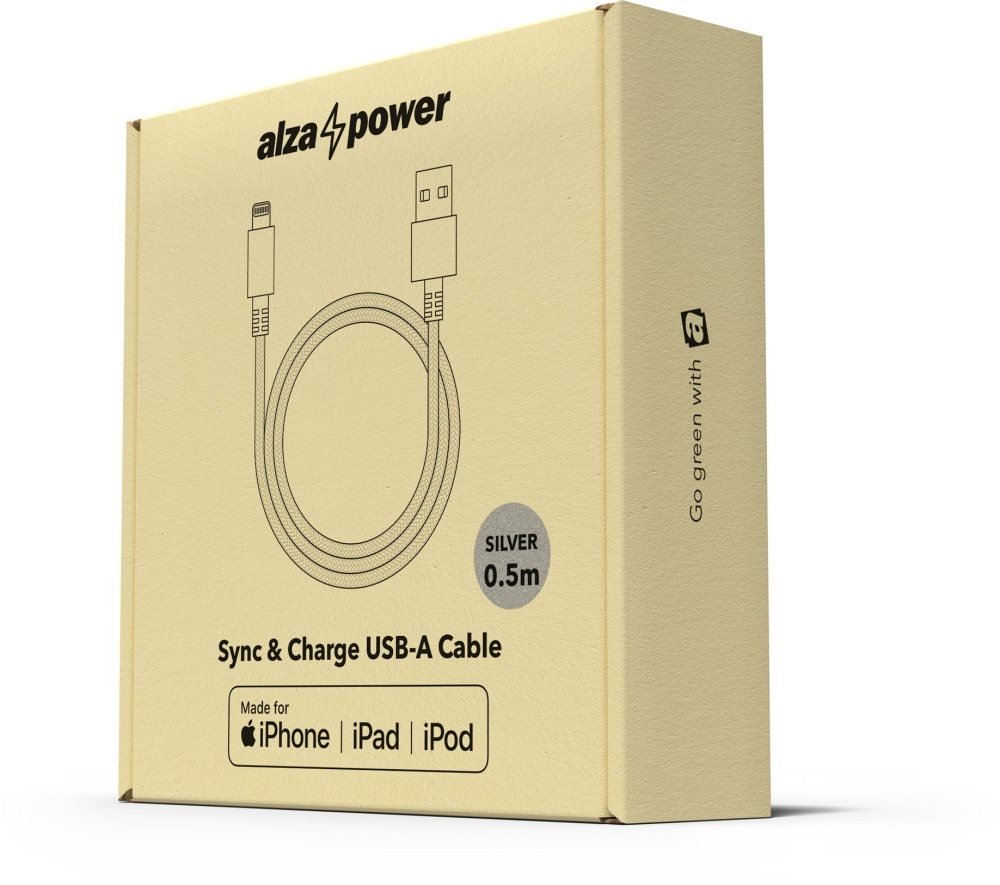 AlzaPower AluCore Lightning MFi (C89) AlzaPower AluCore Lightning MFi (C89)