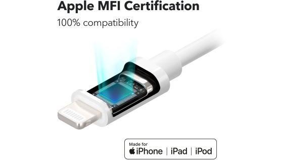 AlzaPower Core USB-C to Lightning MFi