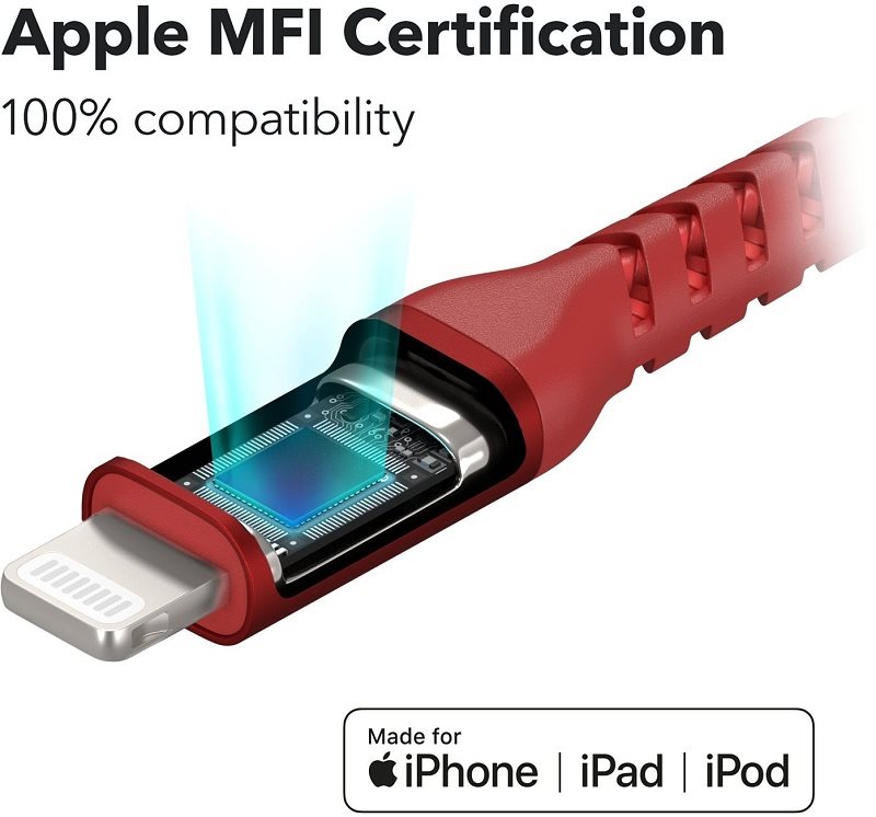 AlzaPower Alucore USB-C to Lightning MFi