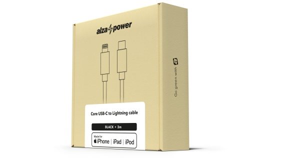 AlzaPower Core USB-C to Lightning MFi