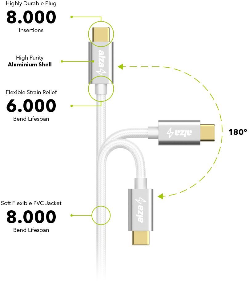 AlzaPower AluCore USB-C 3.1 Gen1