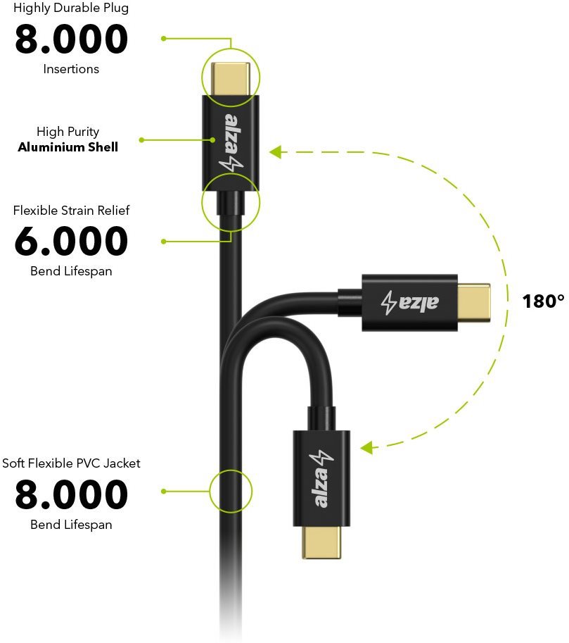 AlzaPower AluCore USB-C 3.1 Gen1