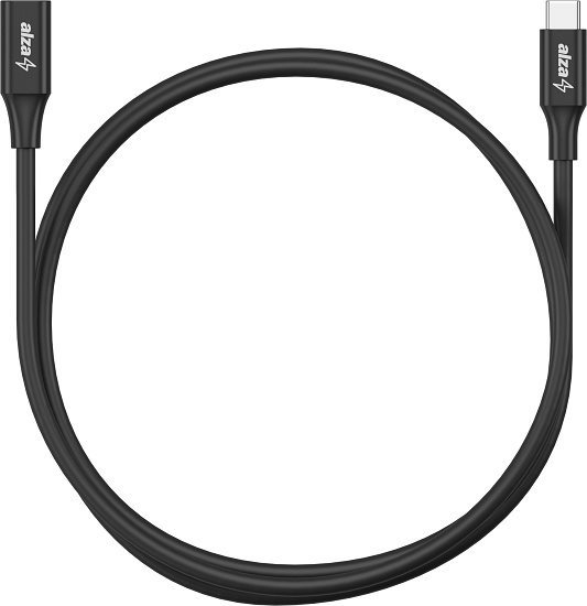 AlzaPower Core USB-C (M) / USB-C (F) 3.2 Gen 2