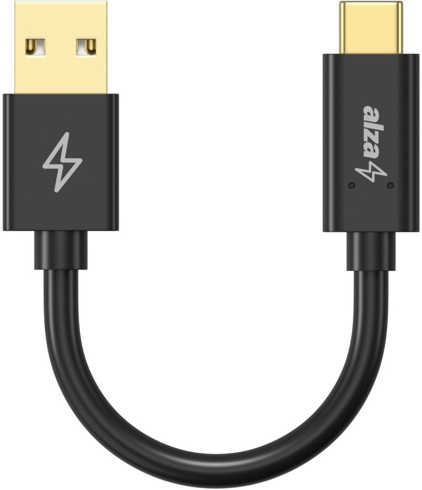 Dátový kábel AlzaPower Core Charge 2.0 USB-C