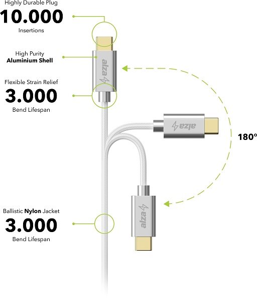 AlzaPower AluCore Charge 2.0 USB-C AlzaPower AluCore Charge 2.0 USB-C