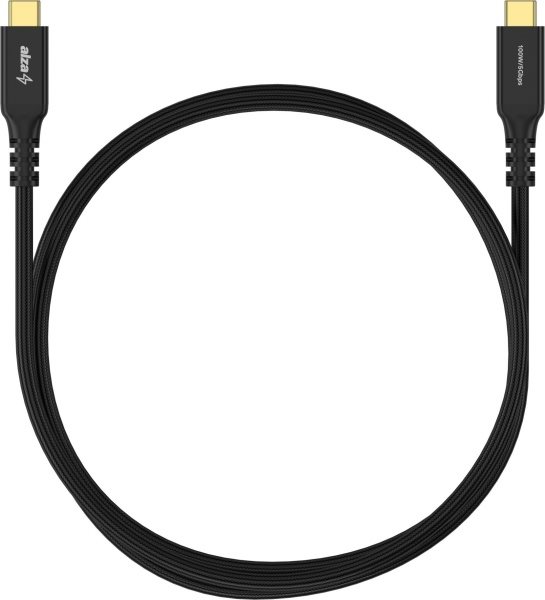 Dátový kábel AlzaPower AluCore USB-C / USB-C 3.2 Gen 1