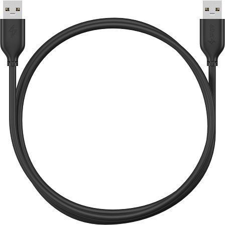AlzaPower Core USB-A (M) to USB-A (F) 2.0
