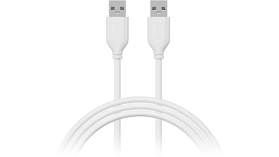AlzaPower Core USB-A (M) to USB-A (M) 3.2 Gen 1 AlzaPower Core USB-A (M) to USB-A (M) 3.2 Gen 1