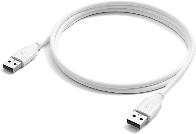 AlzaPower Core USB-A (M) to USB-A (M) 2.0