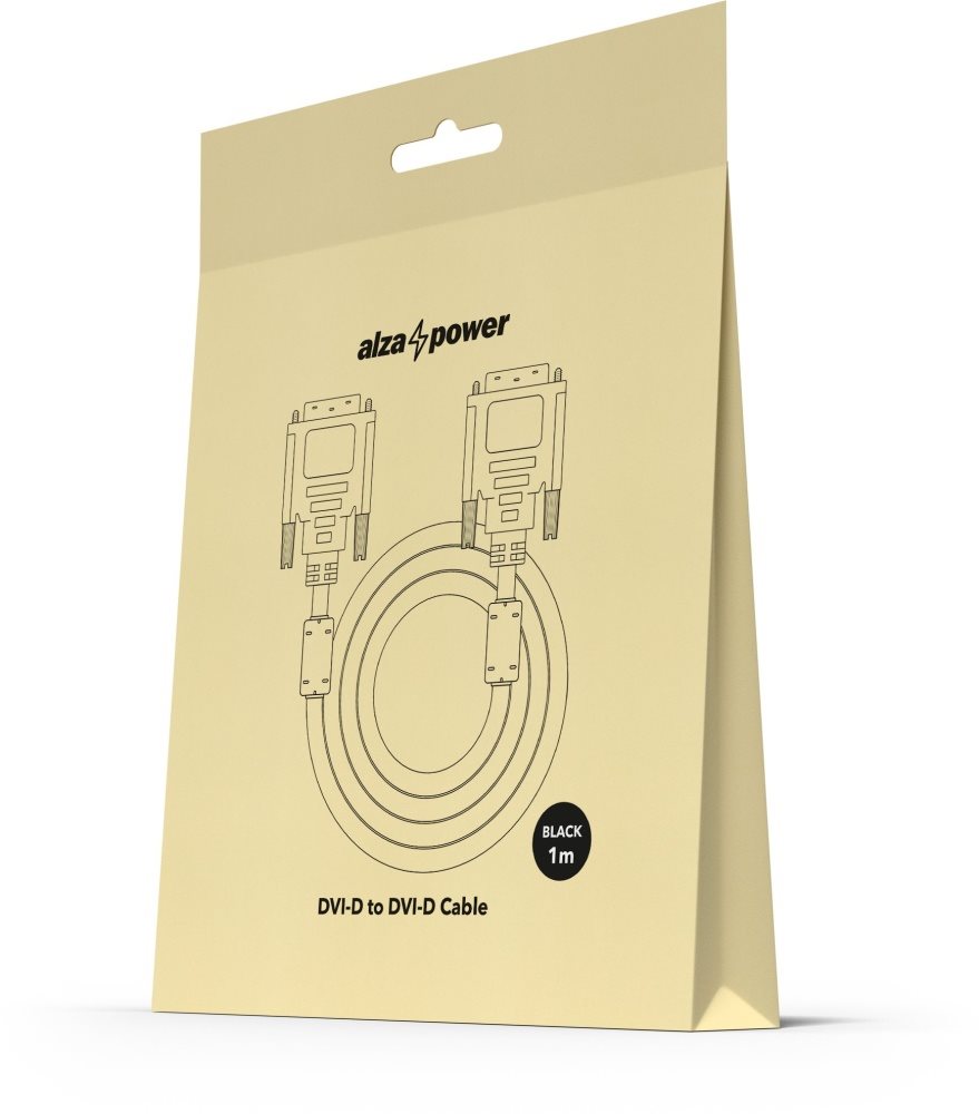 AlzaPower DVI-D na DVI-D Dual Link 