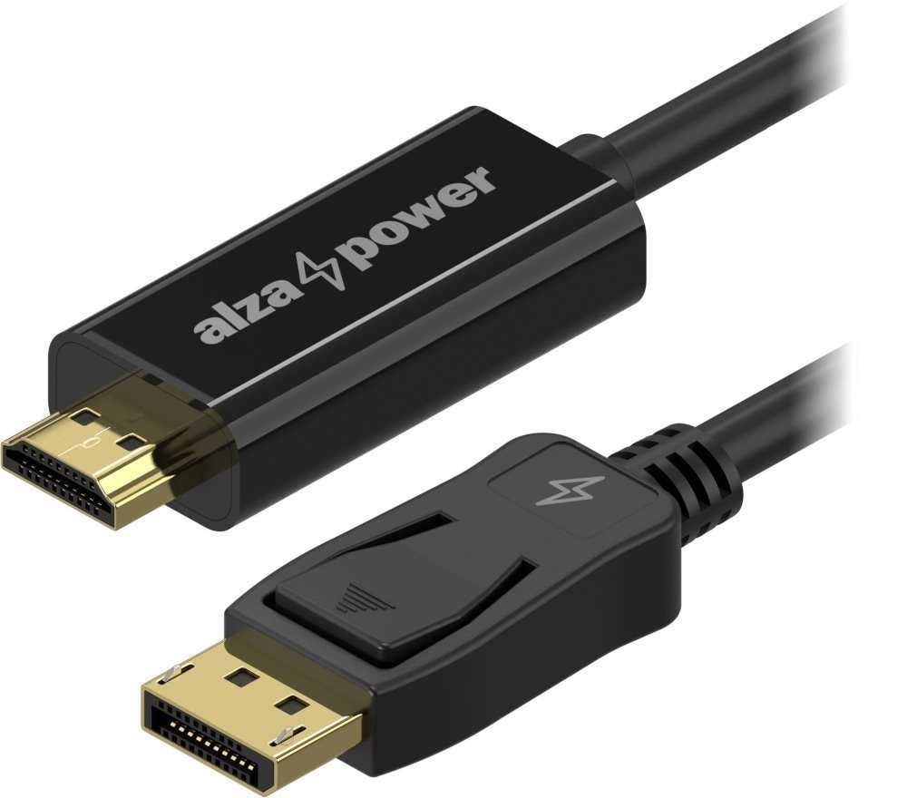 AlzaPower Core DisplayPort (M) auf HDMI 4K (M)