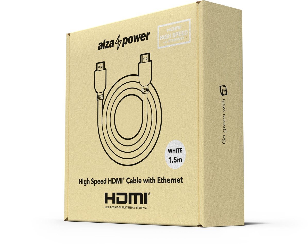 AlzaPower Flat HDMI 1.4 High Speed 4K