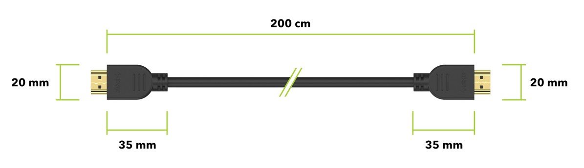 AlzaPower Core HDMI 1.4 High Speed 4K AlzaPower Core HDMI 1.4 High Speed 4K