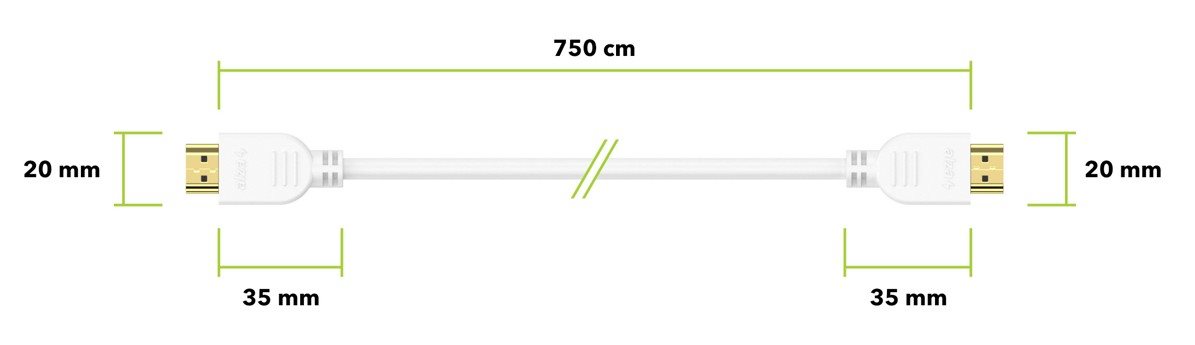 AlzaPower Core HDMI 1.4 High Speed 4K