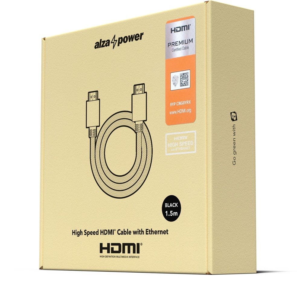 AlzaPower AluCore Premium HDMI 2.0 High Speed 4K