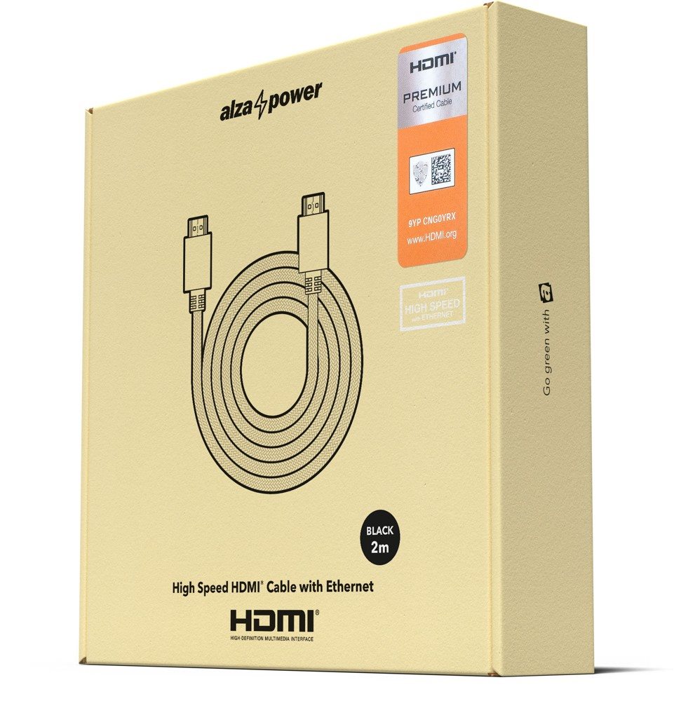 AlzaPower AluCore Premium HDMI 2.0 High Speed 4K