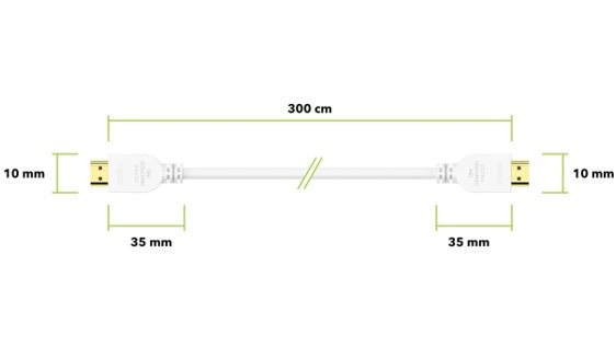 AlzaPower Core Premium HDMI 2.1 High Speed 8K 