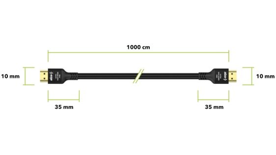 AlzaPower AluCore Premium HDMI 2.1 High Speed 8K 