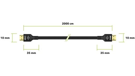 AlzaPower AluCore Premium HDMI 2.1 High Speed 8K 