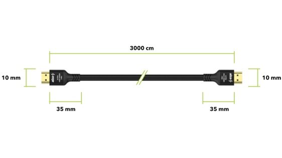 AlzaPower AluCore Premium HDMI 2.1 High Speed 8K 