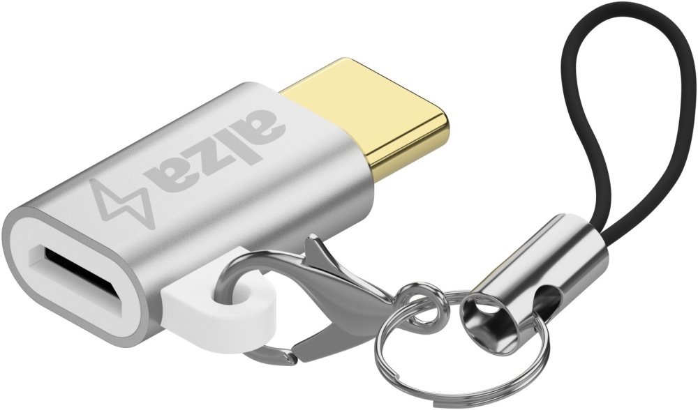 AlzaPower Keychain USB-C (M) auf Micro USB (F) AlzaPower Keychain USB-C (M) auf Micro USB (F)