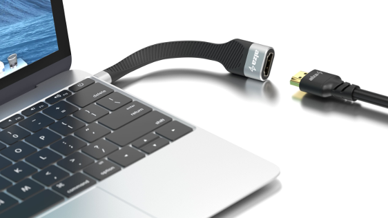 AlzaPower FlexCore Mini DisplayPort (M) to HDMI 4K 30Hz (F)