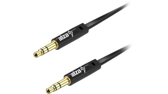 Audio kabel Alzapower FlatCore Audio 3.5mm Jack (M) to 3.5mm Jack (M)
