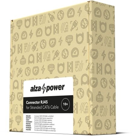 AlzaPower Patch CAT6 UTP RJ45 8p8c