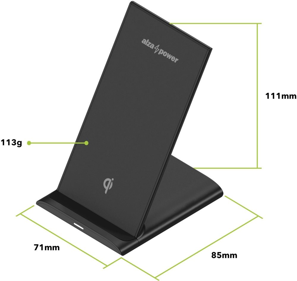AlzaPower WF220 Wireless Fast Charger