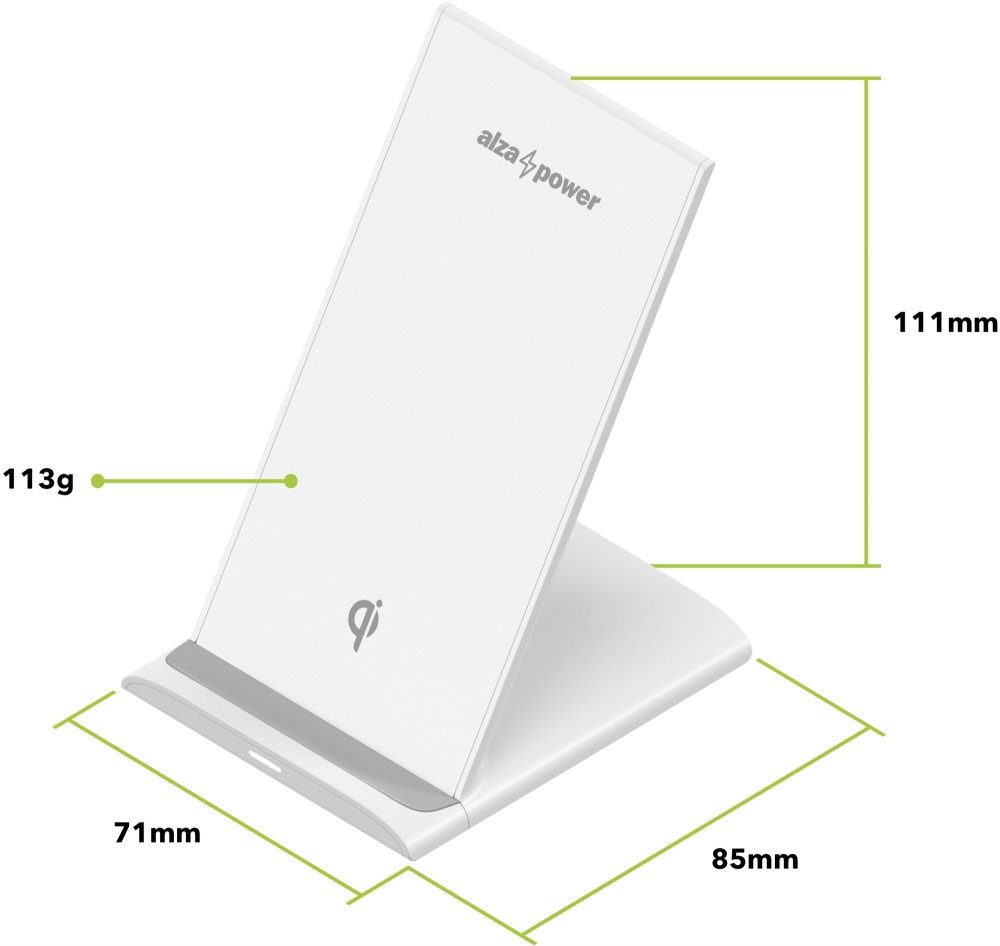 AlzaPower WF220 Wireless Fast Charger