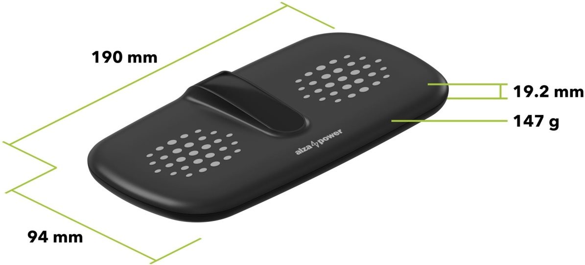 AlzaPower WF430 Wireless Dual Charger