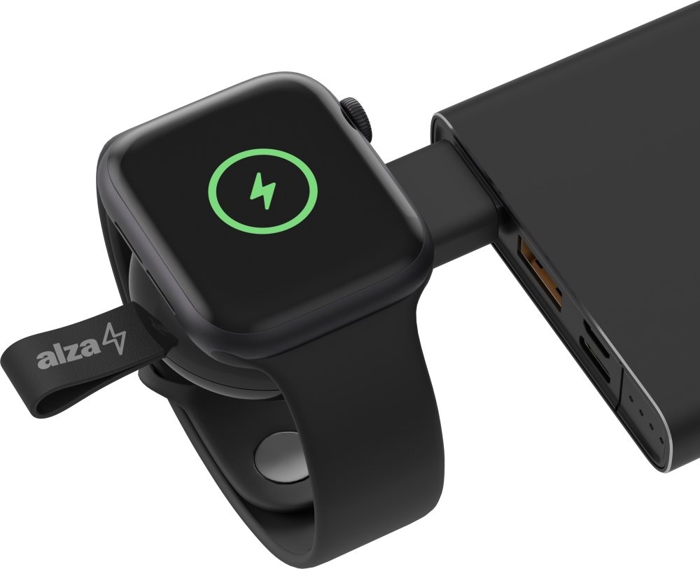 AlzaPower Wireless Watch charger 120 USB-A
