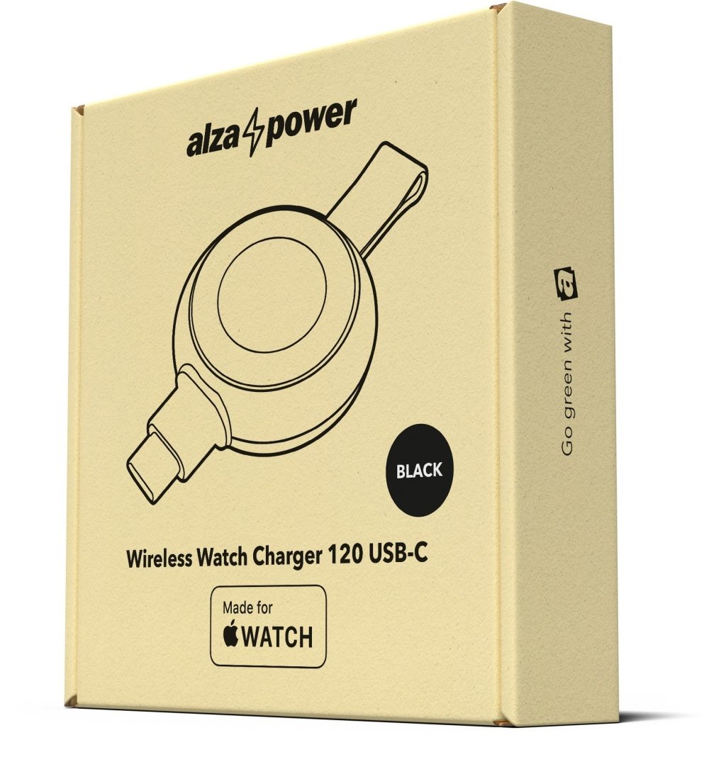 AlzaPower Wireless Watch charger 120 USB-C 