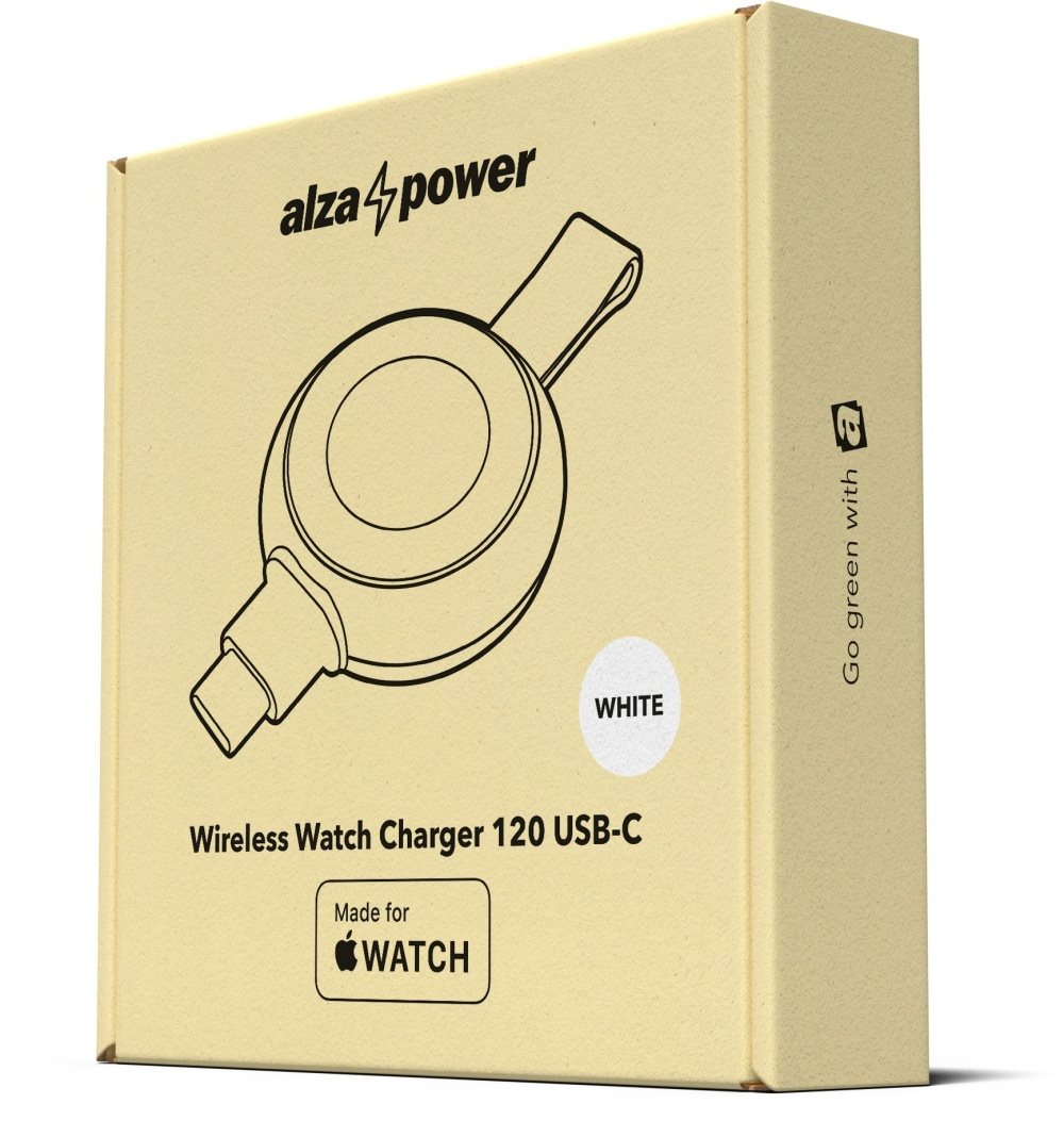 AlzaPower Wireless Watch charger 120 USB-C 