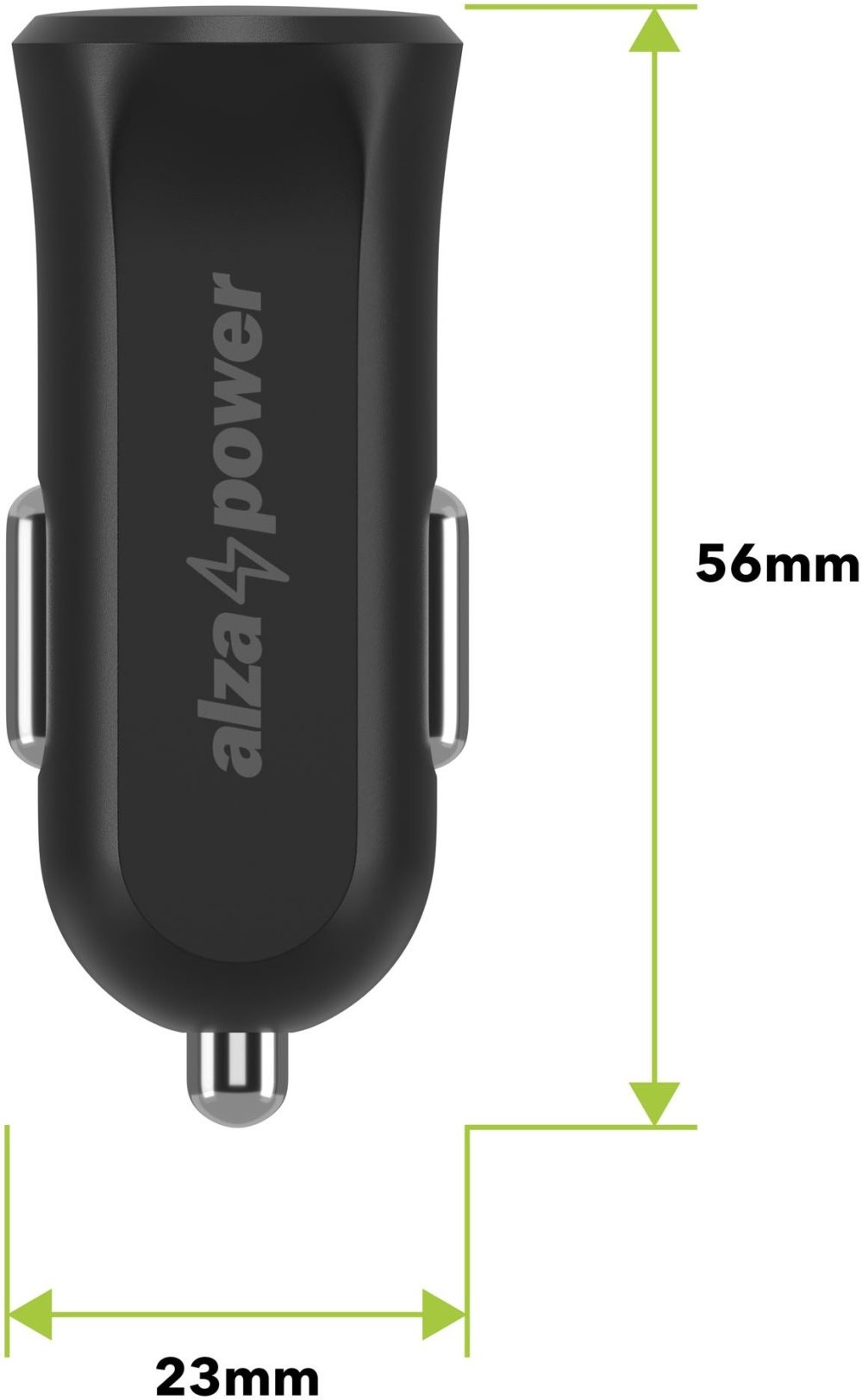 AlzaPower Car Charger P310