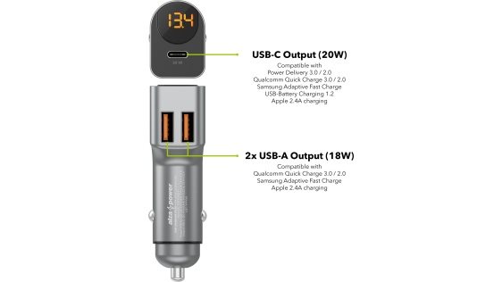 AlzaPower Car Charger P530