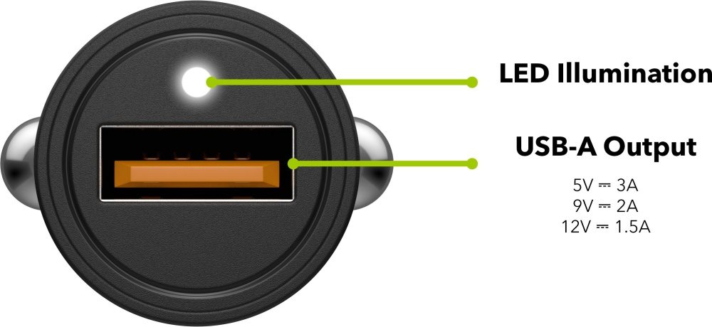 AlzaPower Car Charger X510 Fast Charge