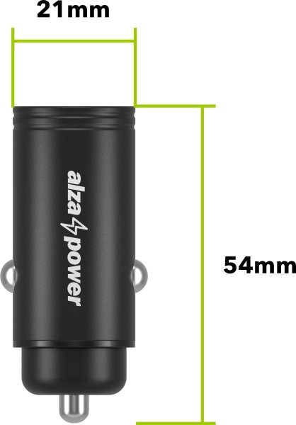 AlzaPower Car Charger X510 Fast Charge